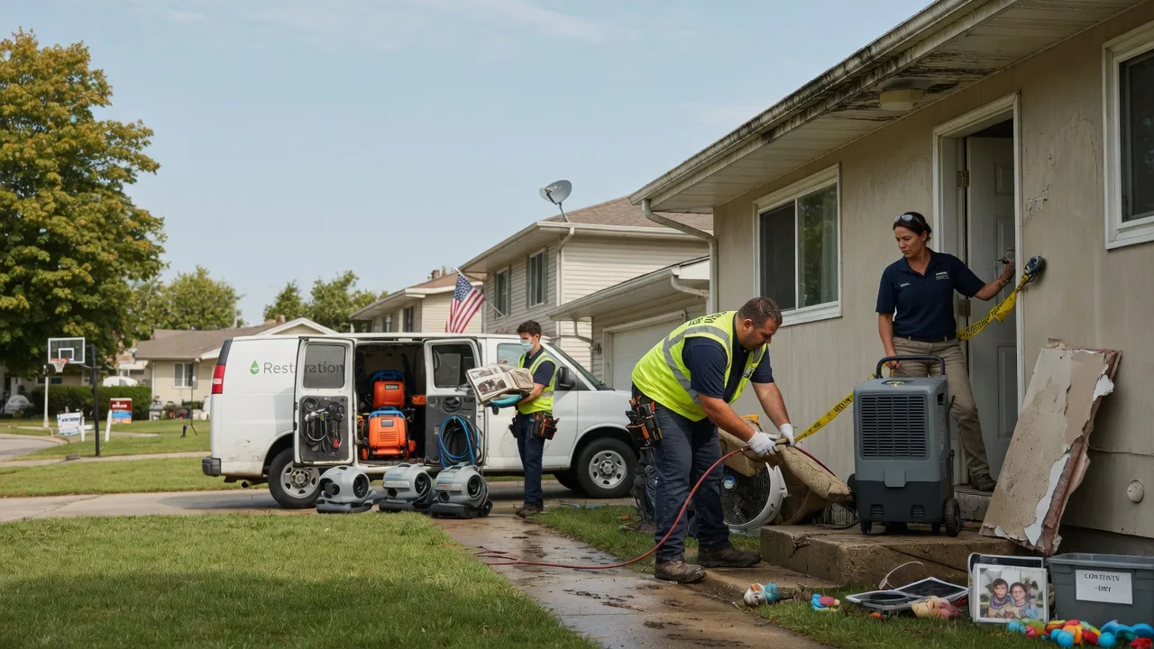 Water Damage Restoration in Tussy, OK near me